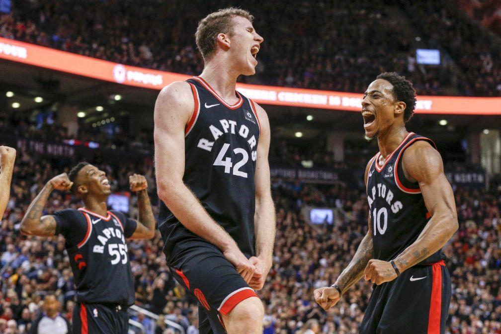 猛龙险胜爵士，继续领跑东部